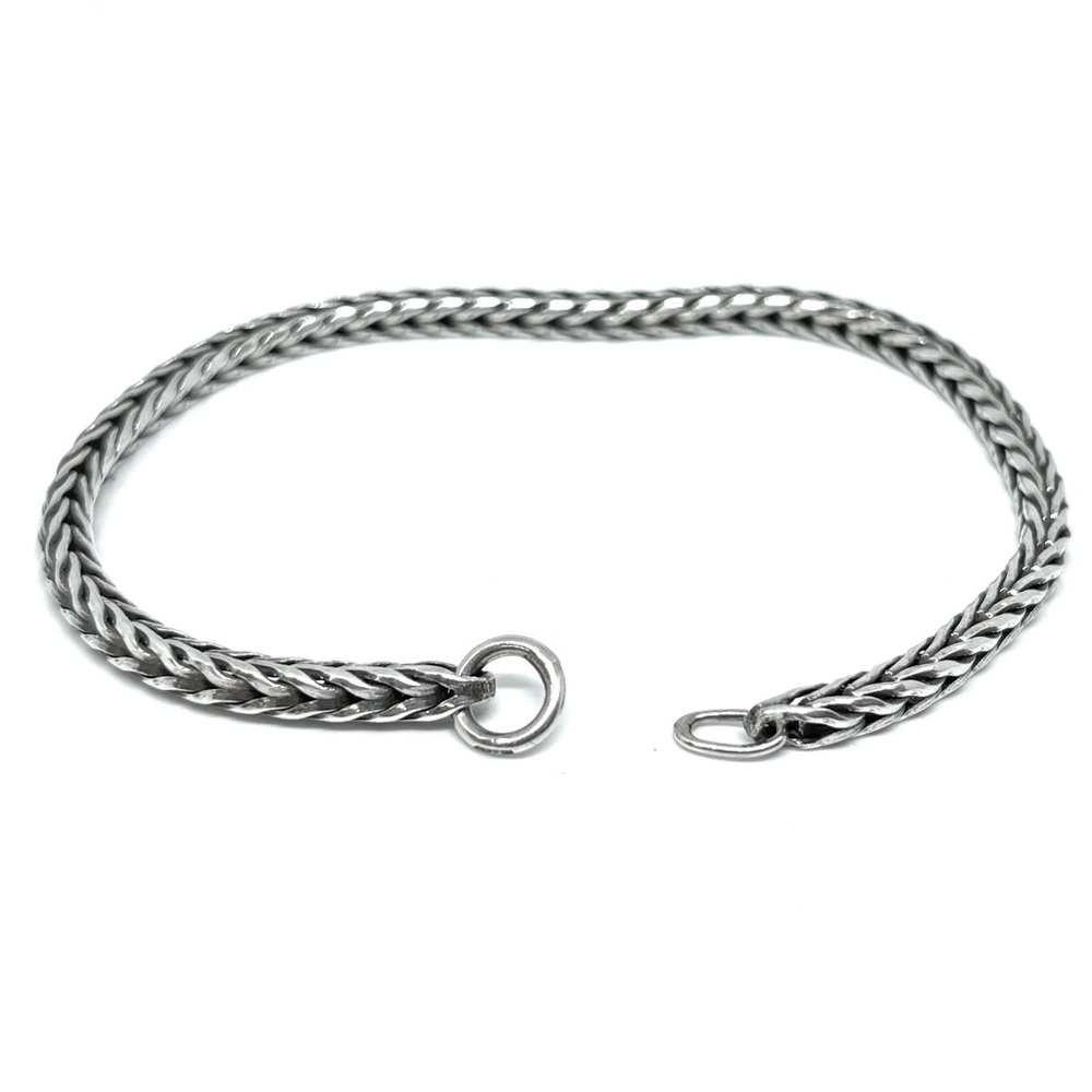 Trollbeads Sterling Silver Foxtail Chain (No Lock)